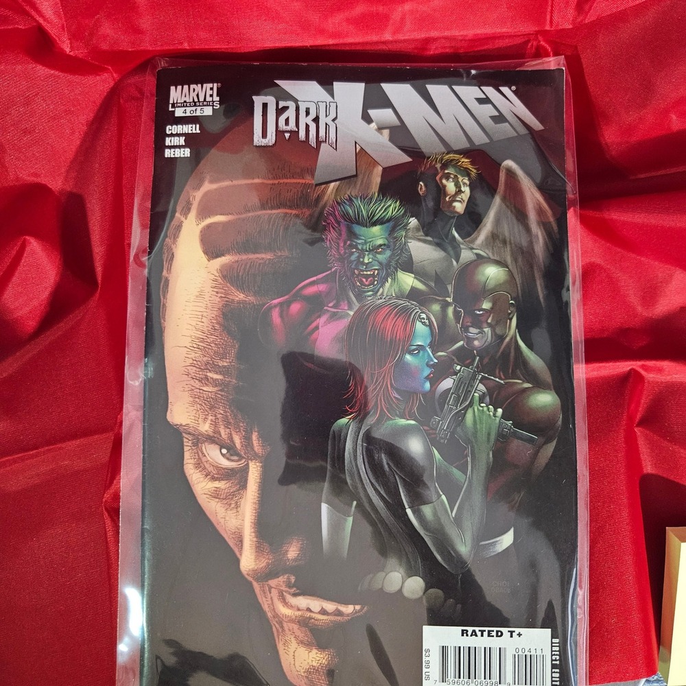 Dark‎ X-Men #4 (of 5) Marvel Comics 2009 Cornell Kirk Reber Comic Book